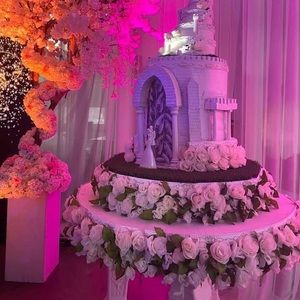 Dummy cake, Castle cake, wedding, quinceneara